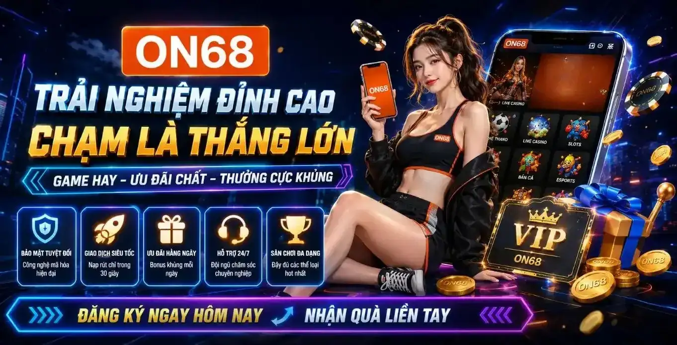 nhà cái hiện đại ON68 ra mắt 2026